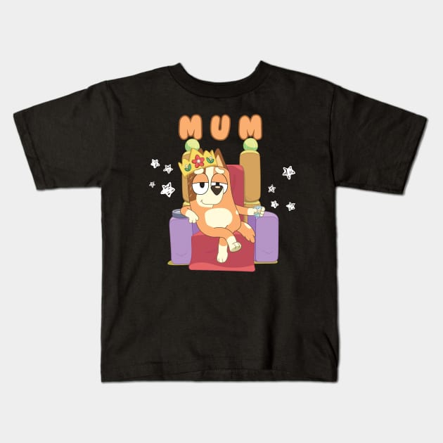 Star Mum Kids T-Shirt by Holy Beans